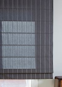 Estor plegable Varillas gris