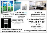 Persianas Factory Promoci&oacute;n